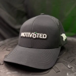 Motiv8ted Launch Hat - Black