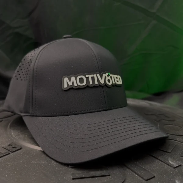 Motiv8ted Launch Hat - Black