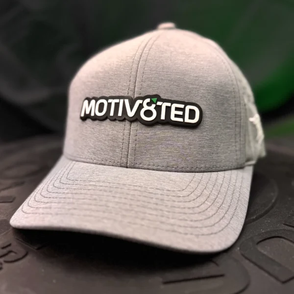Motiv8ted Launch Hat - Heather Gray
