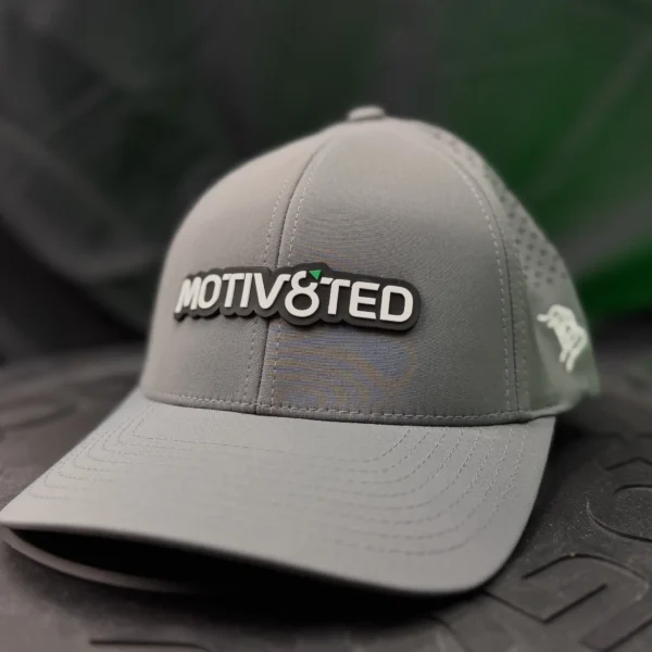 Motiv8ted Launch Hat - Dark Gray