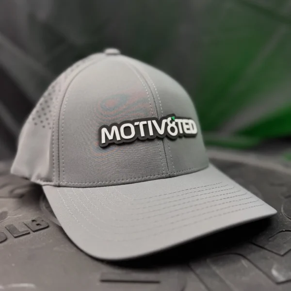 Motiv8ted Launch Hat - Dark Gray